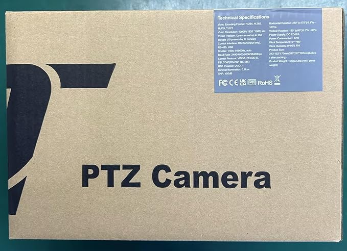 NDI PTZ Camera AI Auto Tracking 3G-SDI/USB3.0/HDMI/LAN PoE 30X Optical and 8X Digital Zoom Live Streaming Camera 1080P 60FPS for Church Services Worship Education Events vMix OBS YouTube