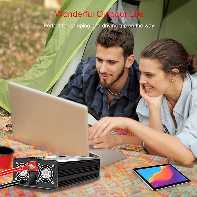 Xijia 2000W Pure Sine Wave Inverter DC 36v Inverter to 120v ac 60HZ Solar Converter for Home Use car (DC36V (Range 30V-45V) 2000W)
