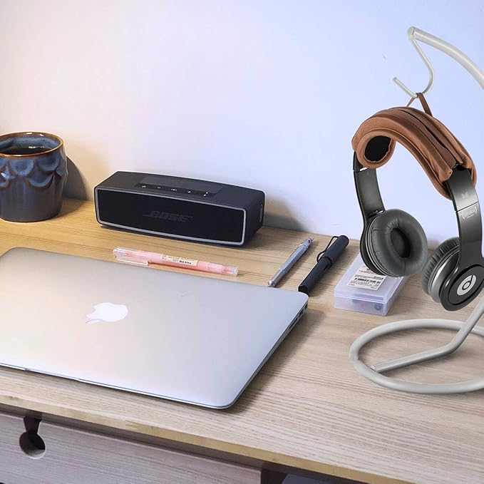 TXEsign Universal Replacement Headband Cushion Pad Cover Protector Compatible with ATH M50X, QC 35i/35ii, QC25, Solo 2/Solo 3, Studio 2/3 Headphones (Brown)