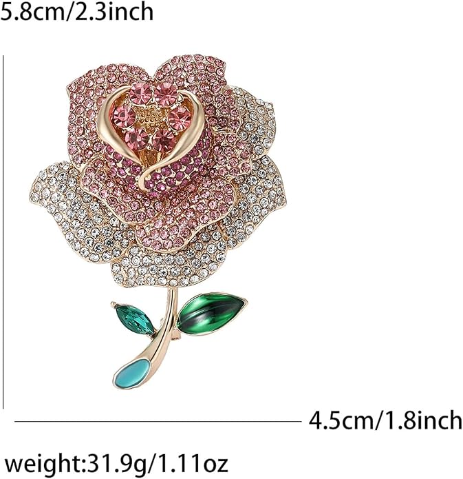 SYWDUDUCLT Fashion Elegant Brooches for Women Brooch, Suitable For Party And Daily Wear On Many Occasions