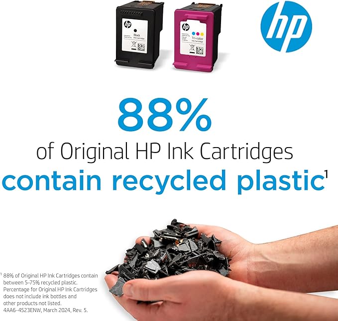 HP 902 Yellow Ink Cartridge | Works with HP OfficeJet 6950, 6960 Series, HP OfficeJet Pro 6960, 6970 Series | Eligible for Instant Ink | T6L94AN