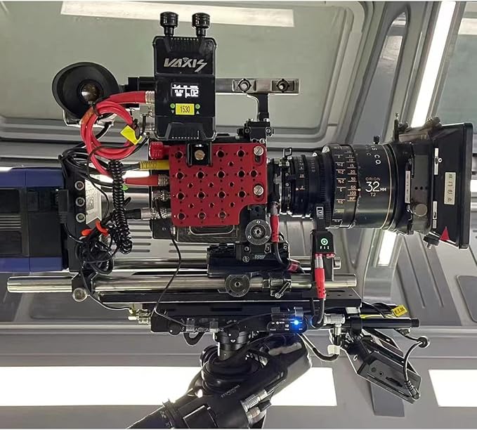 Multicolor ARRI Alexa Mini LF Expansion Side Panel Kit,Switching Mounting Camera Plate with 3/8 Screws for Camera, Monitor, Bracket(Black)