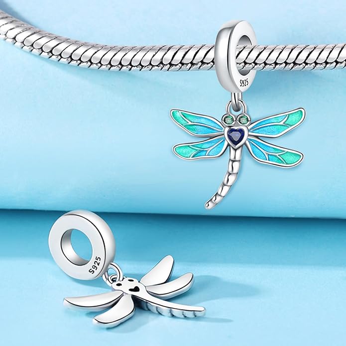 Cute Panda Animal 925 Sterling Silver Charms for Bracelets and Necklace Dangle Pendants Butterfly Elephant Dog Bead Jewelry Present for Women Family Friends