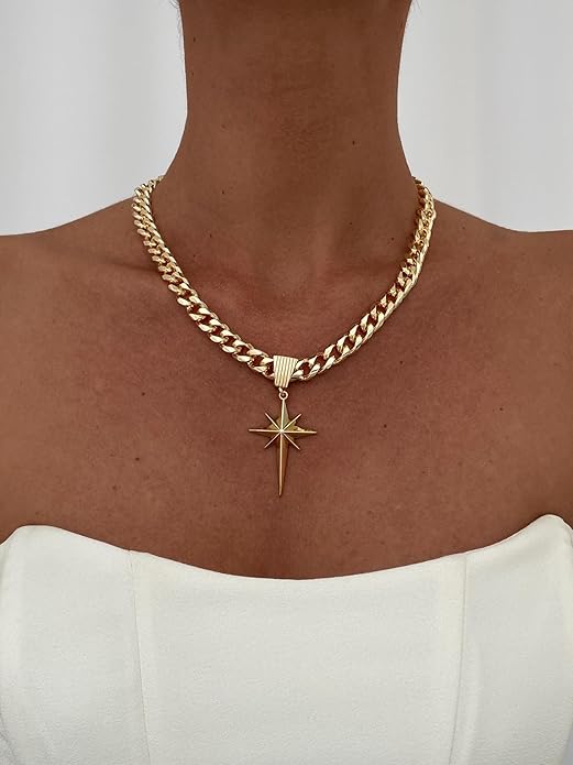 CHESKY Layered Necklaces for Women Trendy, Dainty 14k Gold Plated Pendant Necklace Layering Necklace for Women Non Tarnish Hypoallergenic Sun Gold Necklace Stack Gold Jewelry for Women Gifts