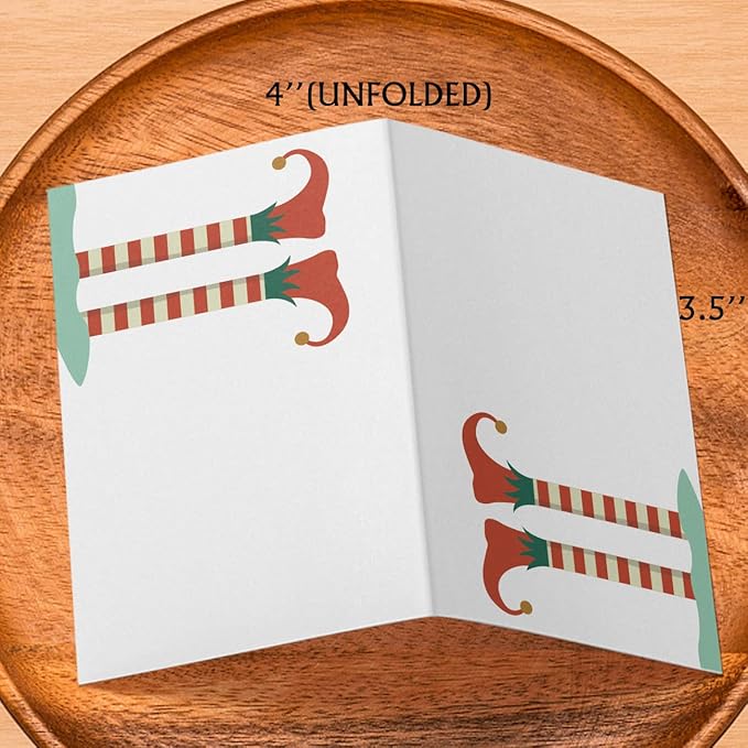 FZ-a102 Christmas Food Tent Labels - 25 Pack Table Place Cards - Perfect for Banquet, Buffet Food Label, Party