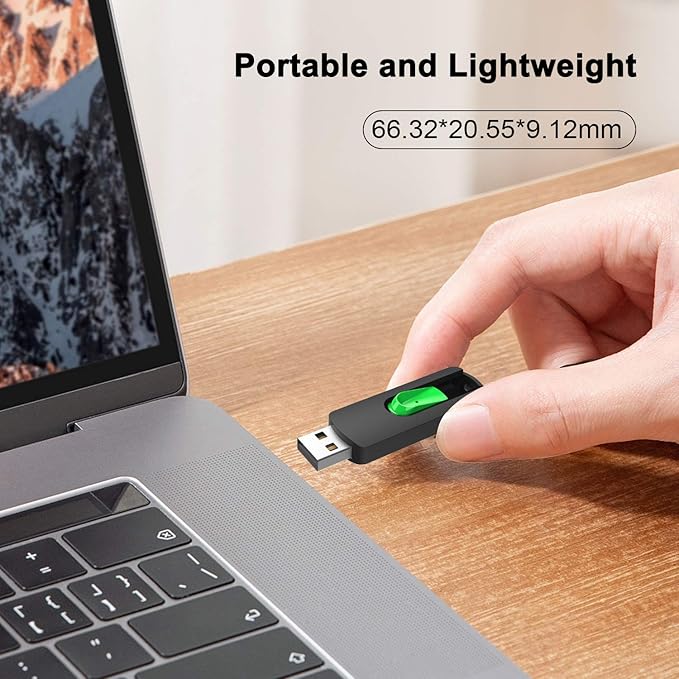 Aiibe 64 GB Flash Drive USB Flash Drive 64GB Thumb Drive USB 2.0 Memory Stick Zip Drive Backup Jump Drive Single 64GB 64G USB Drive for PC Laptop