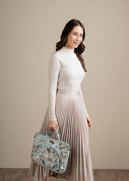 Maison d'Hermine Laptop bag with front pocket Stain and water repellent Cotton canvas
