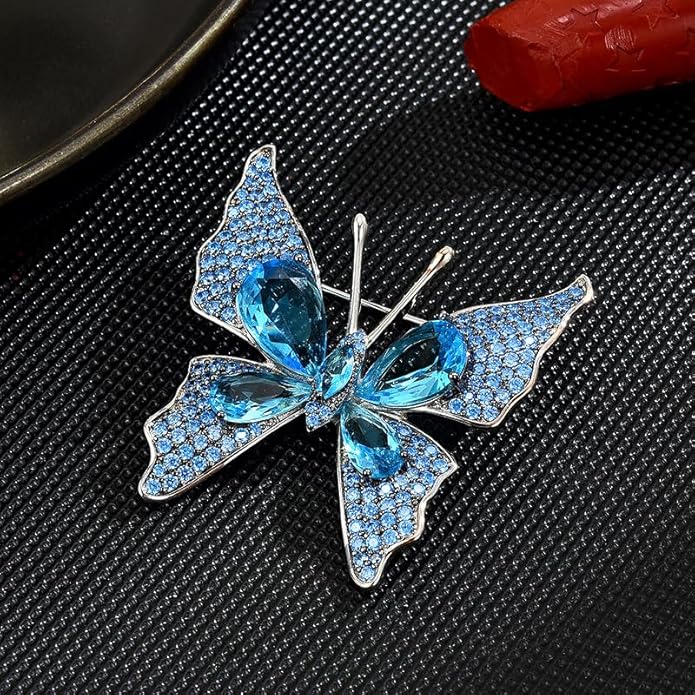 Animal Brooch for Women Girls Rhinestone Animal Brooch Lapel Pin Jewelry Gift for Mom Wife