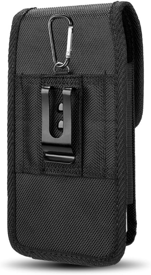 Cell Phone Holster for iPhone 16,16 Pro,16e,15,15 Pro,14,14 Pro 13,13 Pro 12,12 Pro,11 Galaxy S25 S24 S23 S22 Case with Belt Clip Phone Belt Holder Carrying Pouch Cover (Fits Otterbox Case on Case on)
