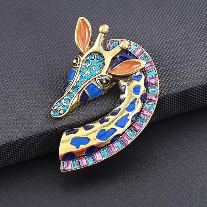 Animal Brooch Insect Bird Brooches Pearl Rhinestone Crystal Brooch 18k Gold-Plated Lapel Pins Jewelry Gifts Birthday Gifts for Women Men