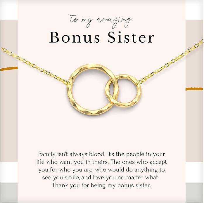 HOPE LOVE SHINE Best Friend Gift for Women - Meaningful BFF Friendship Necklace, Jewelry 16+2", 14k Gold Plated Sterling Silver