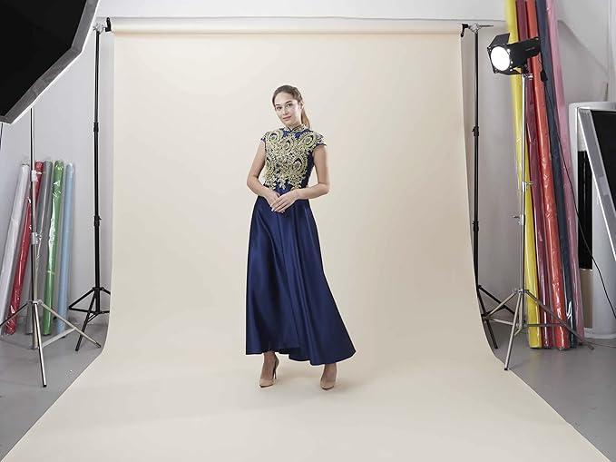 PHSUREOSeamless Photo Photography Backdrop Paper, Photo Background Paper Roll (Ivorine, 86”x16')
