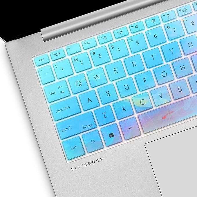 Colorful Keyboard Cover for HP EliteBook 830 835 840 845 1040 G9 G10 2024 2023 2022 13.3 14 inch Laptop Accessories Keyboard Protective Skin (Not fit The 830/840/845/1040 G11 G8 G7 G6 G5 G4 G3)
