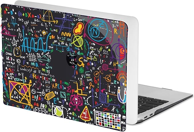Compatible with MacBook Pro 13 inch Case M2 M1 A2338 2022 2021 2020-2016 A2251 A2289 A2159 A1989 A1706, Pattern Plastic Hard Shell Keyboard Cover Screen Film Webcam Cover, Abundant Formula