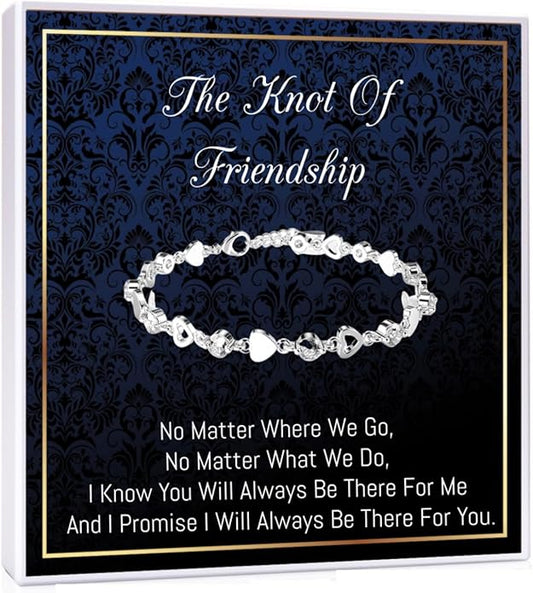 Friendship Necklace, Friendship Gifts for Women, Gifts for Best Friend, Best Friend Friendship Necklace, Birthday Gifts for Female Friends, Her, BFF, Bestie…
