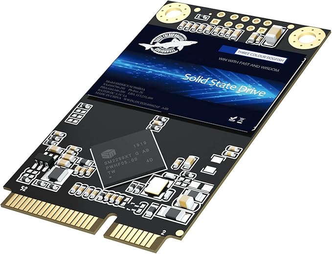 SSD mSATA 500GB Dogfish Internal Solid State Drive High Performance Hard Drive for Desktop Laptop SATA III 6Gb/s Includes SSD 32GB 60GB 64GB 120GB 128GB 240GB 250GB 480GB 500GB 1TB (500GB Msata)