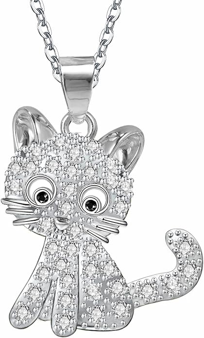 Couple Heart Or Cat BFF Best Friend for Girls Puzzle Friendship Pendant Necklaces,316L Stainless Steel