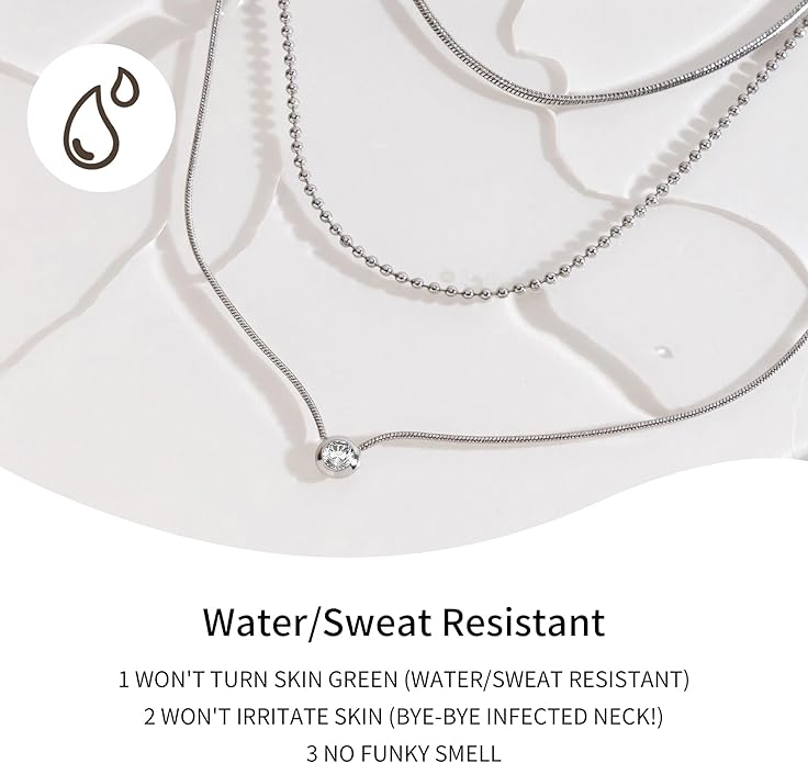 Chunky Gold Necklace with Star Pendant for Women,18K Gold Plated Stainless Steel Sweatproof Non Tarnish Hypoallergenic Chain,Trendy Chunky Necklaces for Women,Star Necklace Fashion Statement Jewelry