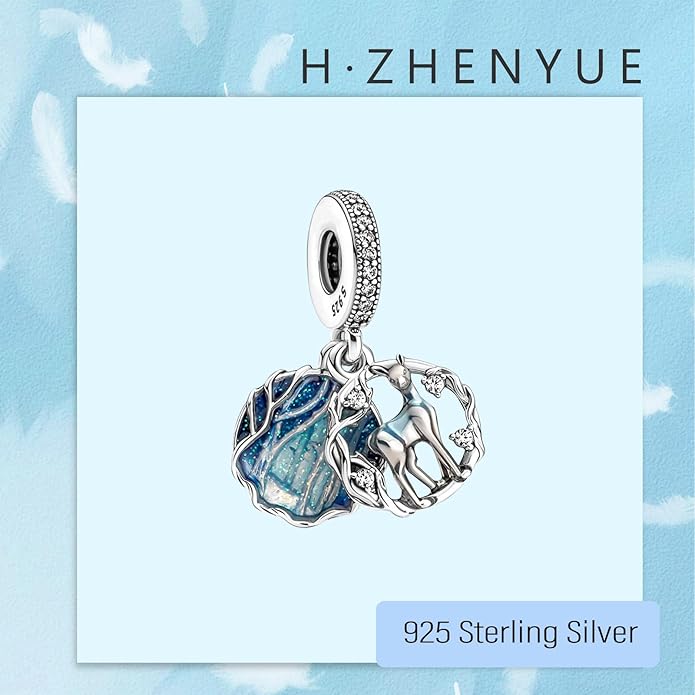 925 Sterling Silver Charms Magic Movie Character Dangle Beads for Bracelets and Necklaces Jewelry for Women
