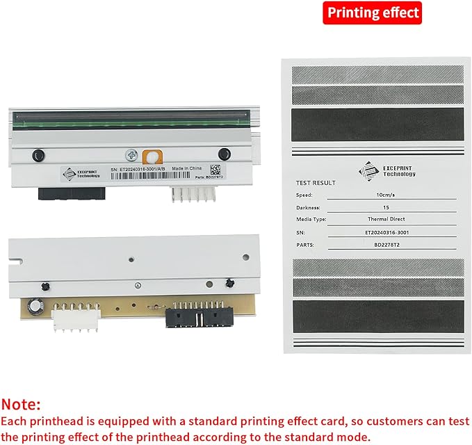 I-4212E Mark II Printhead Replacement - PHD20-2278-01, 203 DPI, High-Performance Compatible Thermal Print Head for Datamax I-Class Mark II Barcode Label Printers