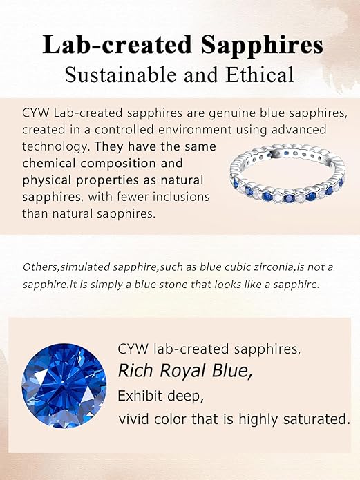 D Color VVS1 Clarity Moissanite Hand Setting Eternity Rings for Women, Solid 925 Sterling Silver Rhodium Finish, Stackable Ring, Wedding Birthday Valentines Anniversary Mothers Day Ideal Gift for Her