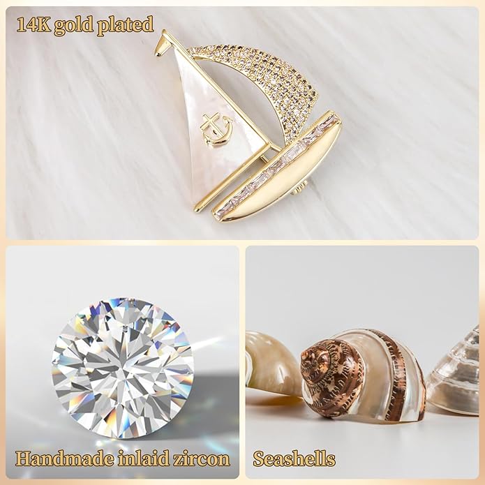 SYWDUDUCLT Fashion Elegant Brooches for Women Brooch, Suitable For Party And Daily Wear On Many Occasions