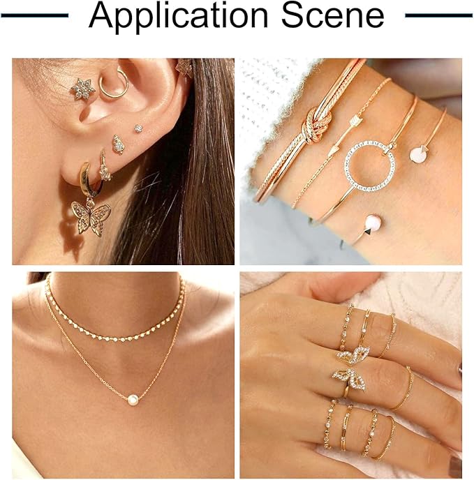 Fashewelry 1000Pcs Crystal Clear Cubic Zirconia Faceted Rhinestone Cabochons 1mm Mini Pointed Back Diamante Gems Beads No Hole for Nail Art Craft Replacing Jewelry
