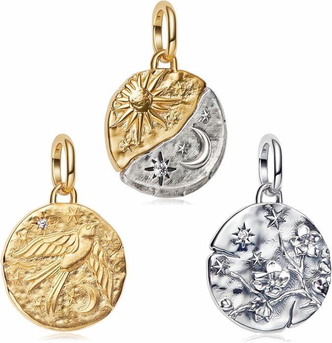 Cute Fashion Heart Charms,S925 Sterling Silver Charm,Bead for Bracelets and Necklaces,For Women Jewelry Present