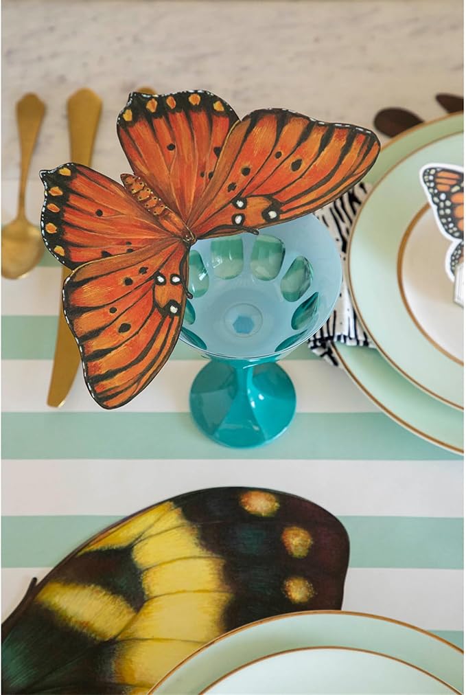 Hester & Cook Table Accent Place Cards - Dinner Name Cards for Table Setting Set of 12 - Made in USA (Butterfly)