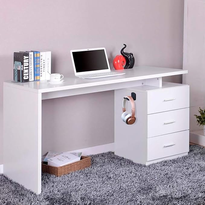 Avantree Neetto HS907 - Headphone Hanger Holder Wall Mount, Headset Hook Under Desk, Universal
