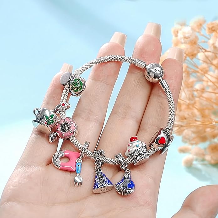 Cute Panda Animal 925 Sterling Silver Charms for Bracelets and Necklace Dangle Pendants Butterfly Elephant Dog Bead Jewelry Present for Women Family Friends