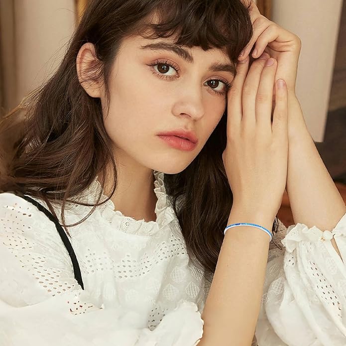 WINNICACA Bracelet for Women Opal Bracelet 925 Sterling Silver Opal Cuff Bangle Bracelets Inspirational Fine Jewelry Gifts for Women Her Wife Mom Daughter Anniversary Birthday Gifts Ideas