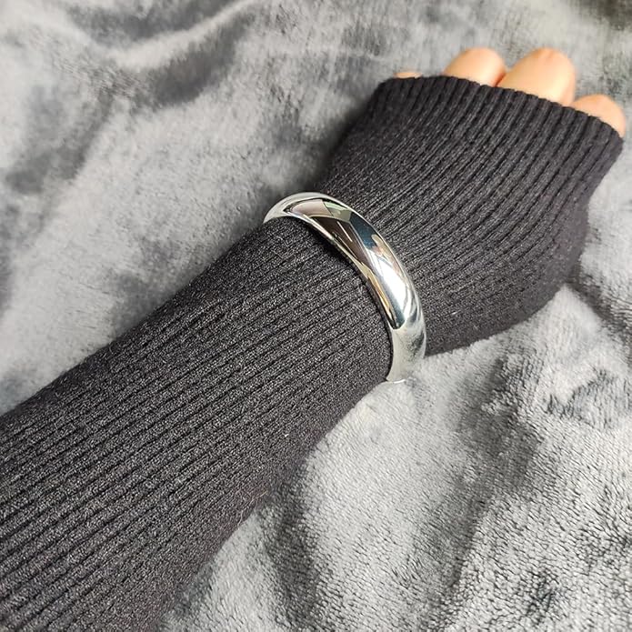 Golden Polished Chunky Twisted Hinged Waterdrop Bangle Bracelet for Women Spiraled Oval Bangle Bracelet