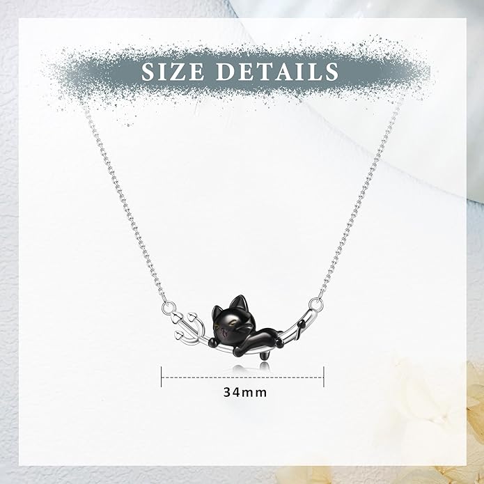 Animal Necklace Cat/Fox/Otter/Sloth/Cow/Highland Cow/Koala Necklace Cute Animal Jewelry Gifts for Women