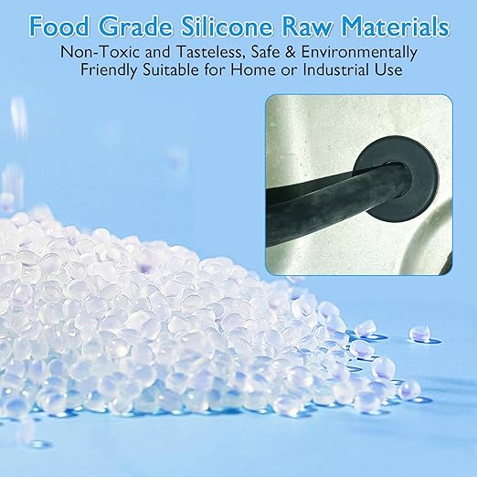 6 Pcs 1-1/2" Drill Hole, 1-1/8" ID Silicone Rubber Grommets for Wiring, Firewall Hole Plug, Top Hat Grommets for Vinyl Tubing in Hydroponic and Irrigation Systems Metal Wall Drywall
