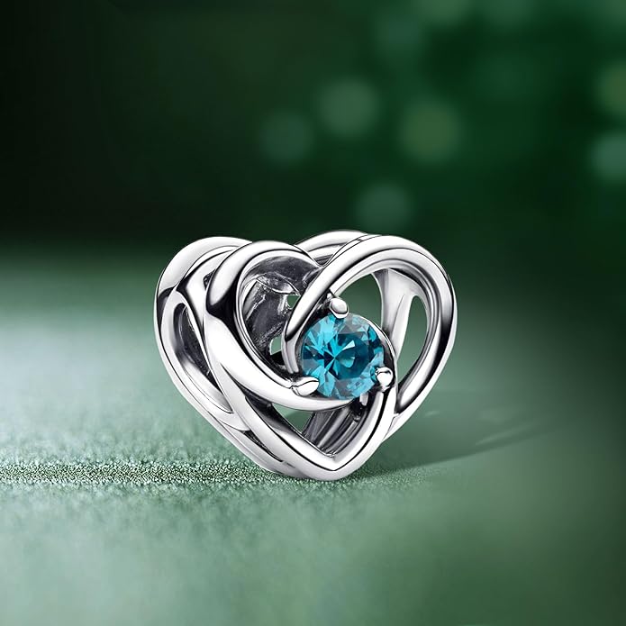 Family Mom Heart Charms 925 Sterling Silver Bead for Bracelets and Necklaces For Women Jewelry Present
