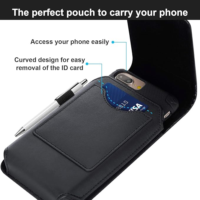 BECPLT Holster for Galaxy S25 Ultra 5G S24/S23/S22/S21/S20 Ultra Belt Holster Black Cell Phone Holder Belt Clip Holster Case Phone Pouch Belt Pouch Cover