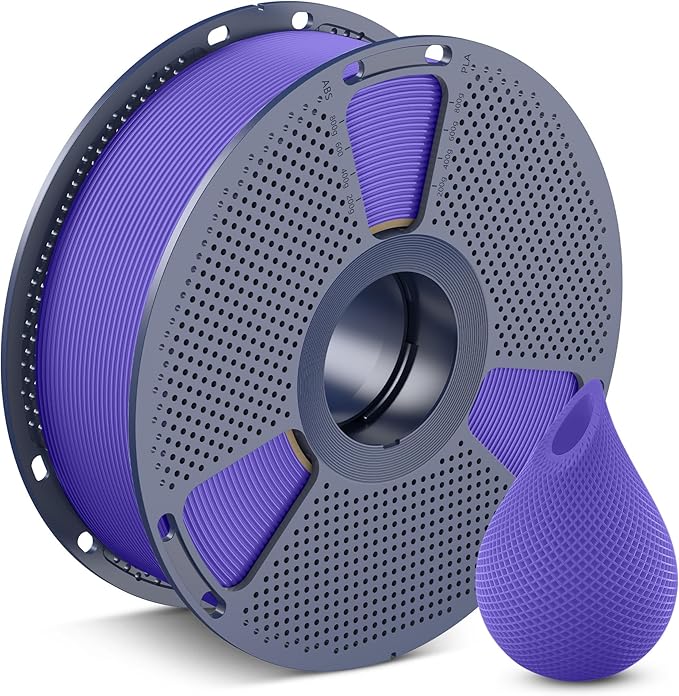 SUNLU 3D Printer Filament PETG Filament 1.75mm,Less Stringing Good Layer Adhesion High Toughness,PETG Filament 1.75 ±0.02mm, 1kg Spool(2.2lbs),Lavender Purple