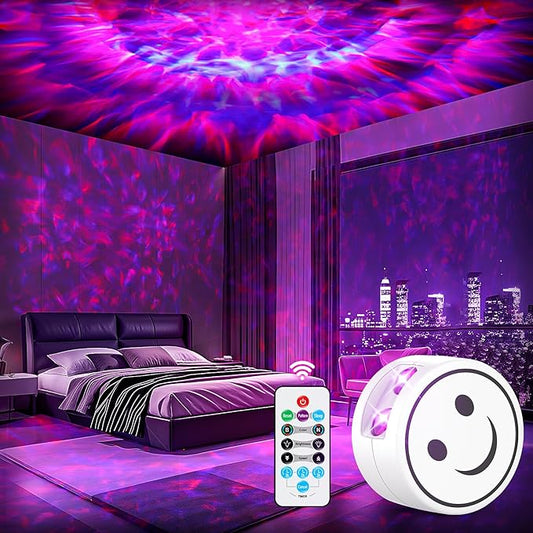 Galaxy Projector, Light Projector for Bedroom, Night Light for Kids Room, Projector with Timer and Remote Control, Room Decor, Gifts for Girls, Boys, Adults, Christmas, Birthday
