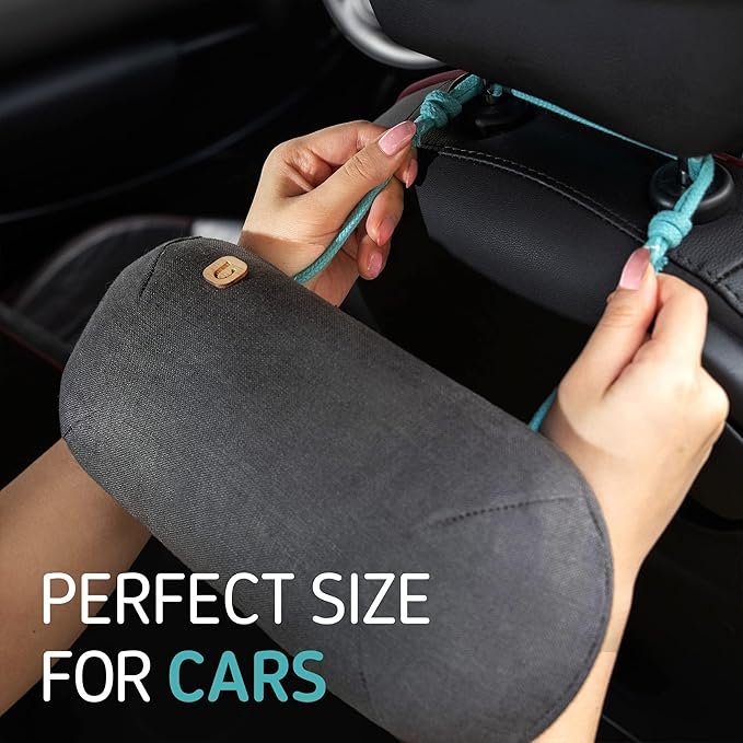 Car Air Freshener - Lasts 365+ Days - No Chemicals - 100% Activated Bamboo Charcoal - No Fragrance Deodorizer, Auto Odor Eliminator - Absorb Smoke Smell [2Pk]