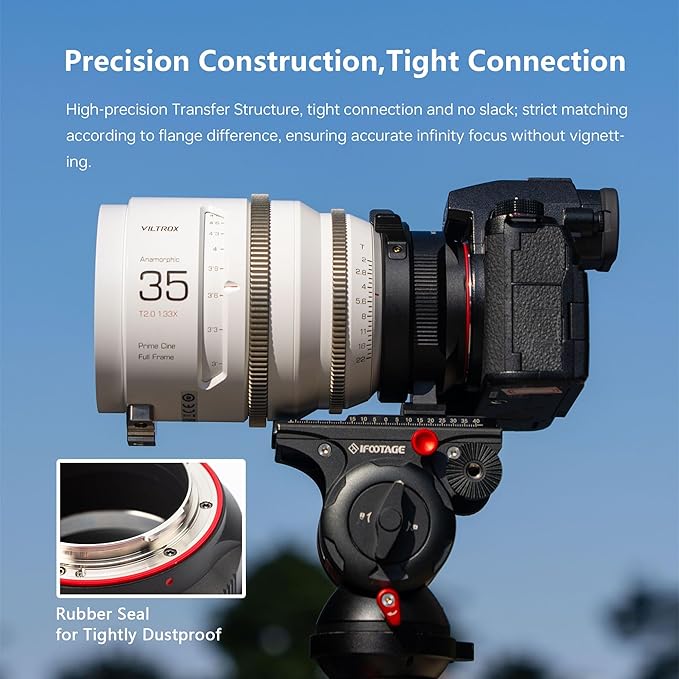 VILTROX PL-Z Lens Adapter, Lens Converter Ring Camera Lens Mount Adapter Ring Compatible with PL Lens to to Z Mount Nikon Mirrorless Camera Z5 Z50 Z6 Z6II Z7 Z7II Zfc