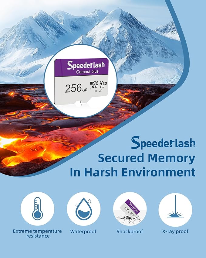 Micro SDXC Memory Card 256GB
