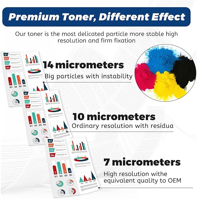 MP C2003 C2503 Toner Cartridge Black Cyan Magenta Yellow - Replacement for Ricoh C2003 C2503 841918 841921 841920 841919 High Yield for Lanier Savin MP C2503 C2003 C2004 C2504 Printer,4 Pack