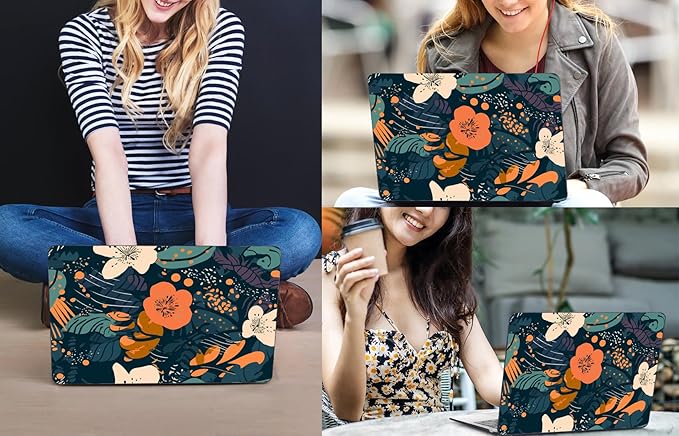 CISSOOK Compatible with MacBook Air 13.6 inch Case 2025 2024 2023 2022 Release M4 M3 M2 Chip, Plastic Flowers Hard Shell Keyboard Cover for MacBook Air 13.6 inch Case A3240 A3113 A2681, Little Flower