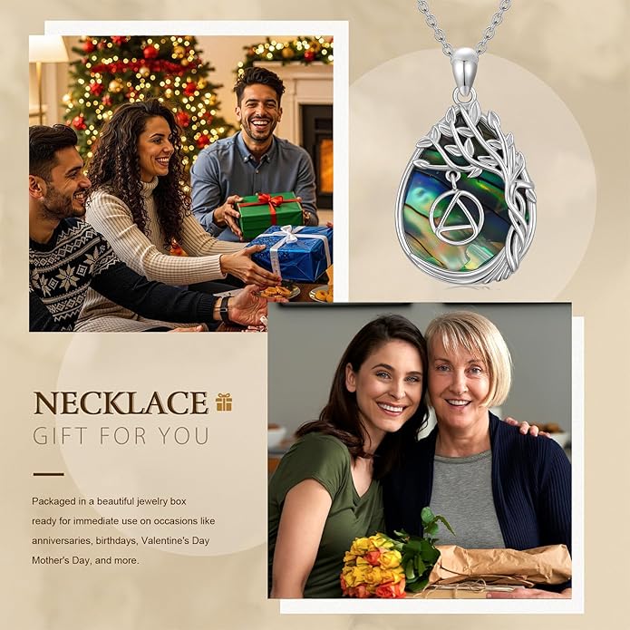 Jewish Jewelry Tree of Life Necklace 925 Jewish Sterling Silver Pendant Necklace Women Gift