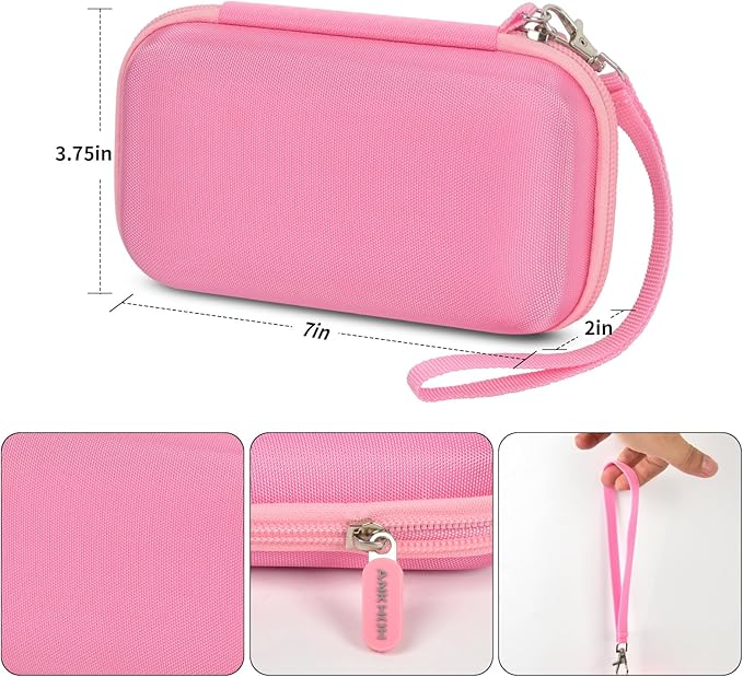 Portable Bank Charger Case for SABANI for Charmast for OHOVIV for VRURC for YILANS for CFIAI for LOVELEDI for RGVOTA for Miday for RONEGN for POIYTL for IAPOS Fast Charging Battery (Pink)