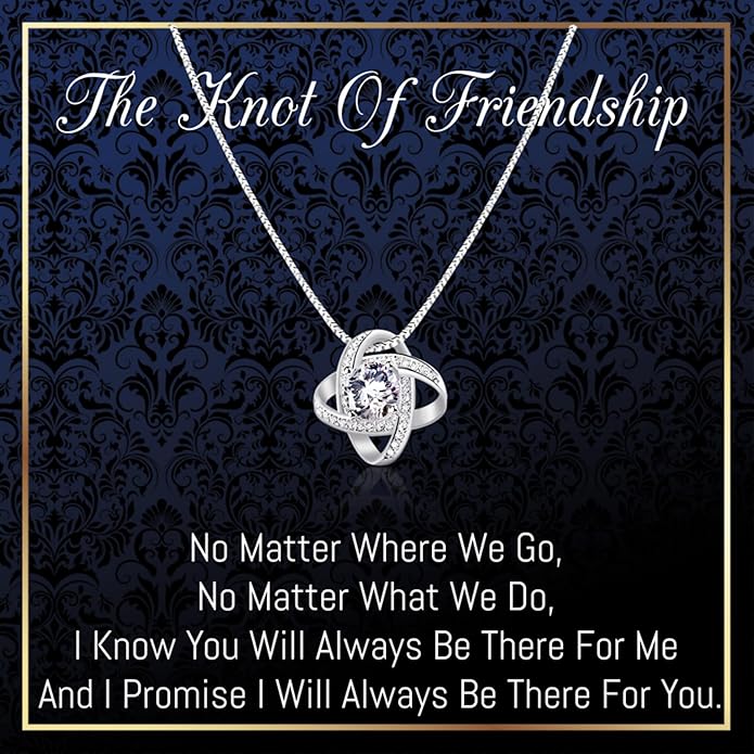 Friendship Necklace, Friendship Gifts for Women, Gifts for Best Friend, Best Friend Friendship Necklace, Birthday Gifts for Female Friends, Her, BFF, Bestie…