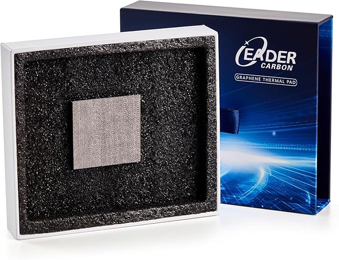 Thermal Pad,29 * 25 * 0.2mm,Graphene Thermal Pads for GPU/CPU/SSD/Electronics - Highly Efficient, Compressible (29 * 25mm)