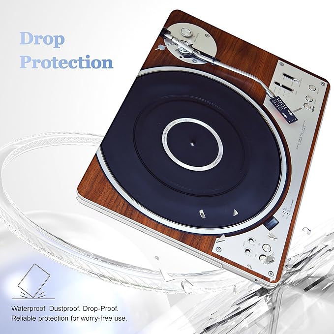 May Chen Compatible with MacBook Pro 13 inch Case 2022 2021 2020 Release Models A2338 M2 M1 A2251 A2289, Plastic Hard Shell Case for MacBook Pro 13 inch with Touch Bar Fits Touch ID, Gramophone
