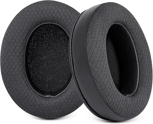 GVOEARS Replacement Earpads for Audio Technica ATH M50X/M40X/M30, HyperX Cloud/Alpha, Sony MDR-7506 Series, Steelseries Arctis earpads Replacement, Ear Cushions Also fit Turtle Beach Stealth & More